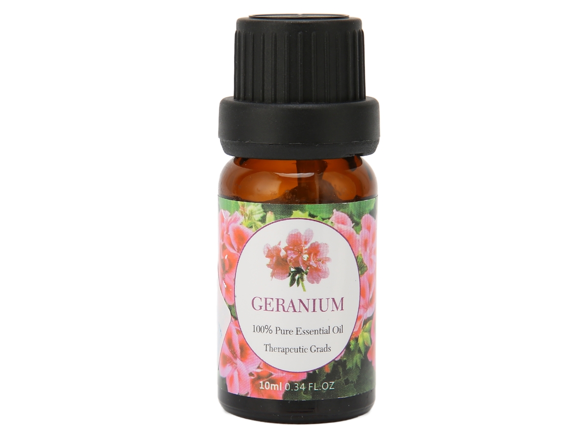 Aceite Esencial De Geranio 10ml Para Masaje Aromaterapia Alivio Del Fatiga Y Relajación