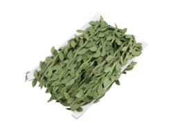 Corona de hojas verdes Baok con plantas trepadoras para decoración del hogar, bodas y fiestas de bricolaje.