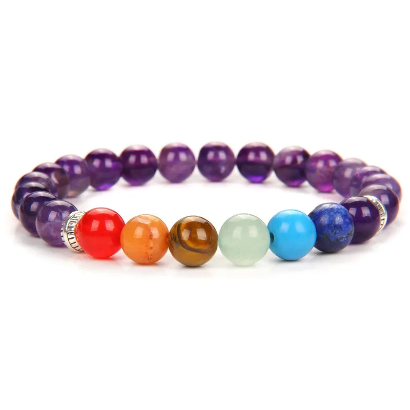 Pulsera Budista Tibetana De Loto, Pulsera Amuleto De Chakras Para Yoga