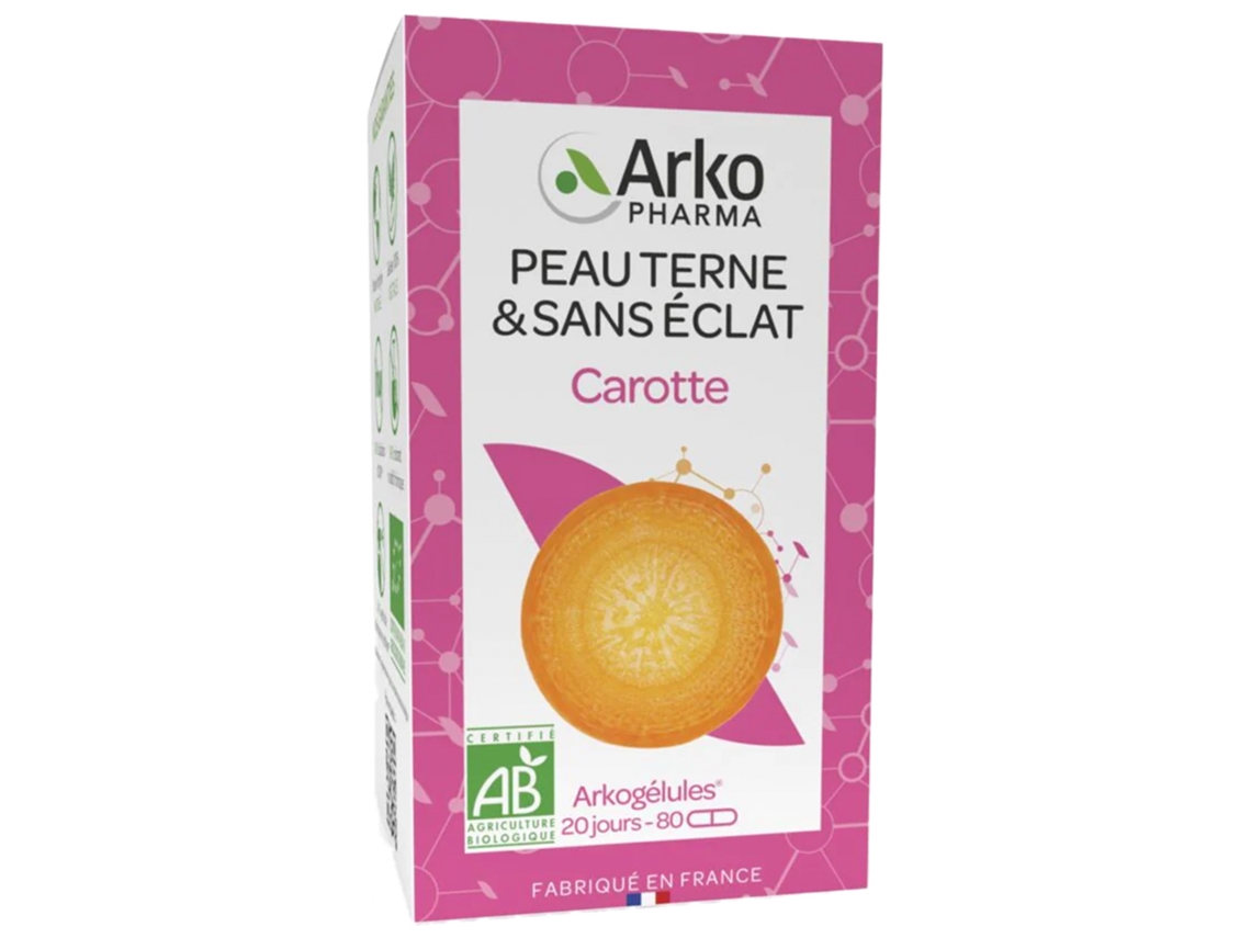 ARKOPHARMA Arkogélules Zanahoria Bio 80 Gélules