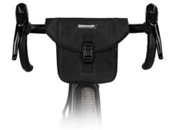 Bolsa impermeable para manillar de bicicleta, frontal para patinete eléctrico, cesta y bandolera, color negro. SAISIYIKY