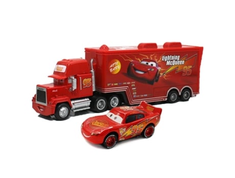 Set takara tomy pixar car 3 jackson mack uncle truck 1:55 diecast metal car model toy boy christmas gift