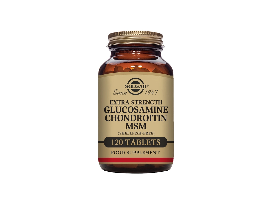 Solgar Extra Strength Glucosamine Chondroitin MSM 120's
