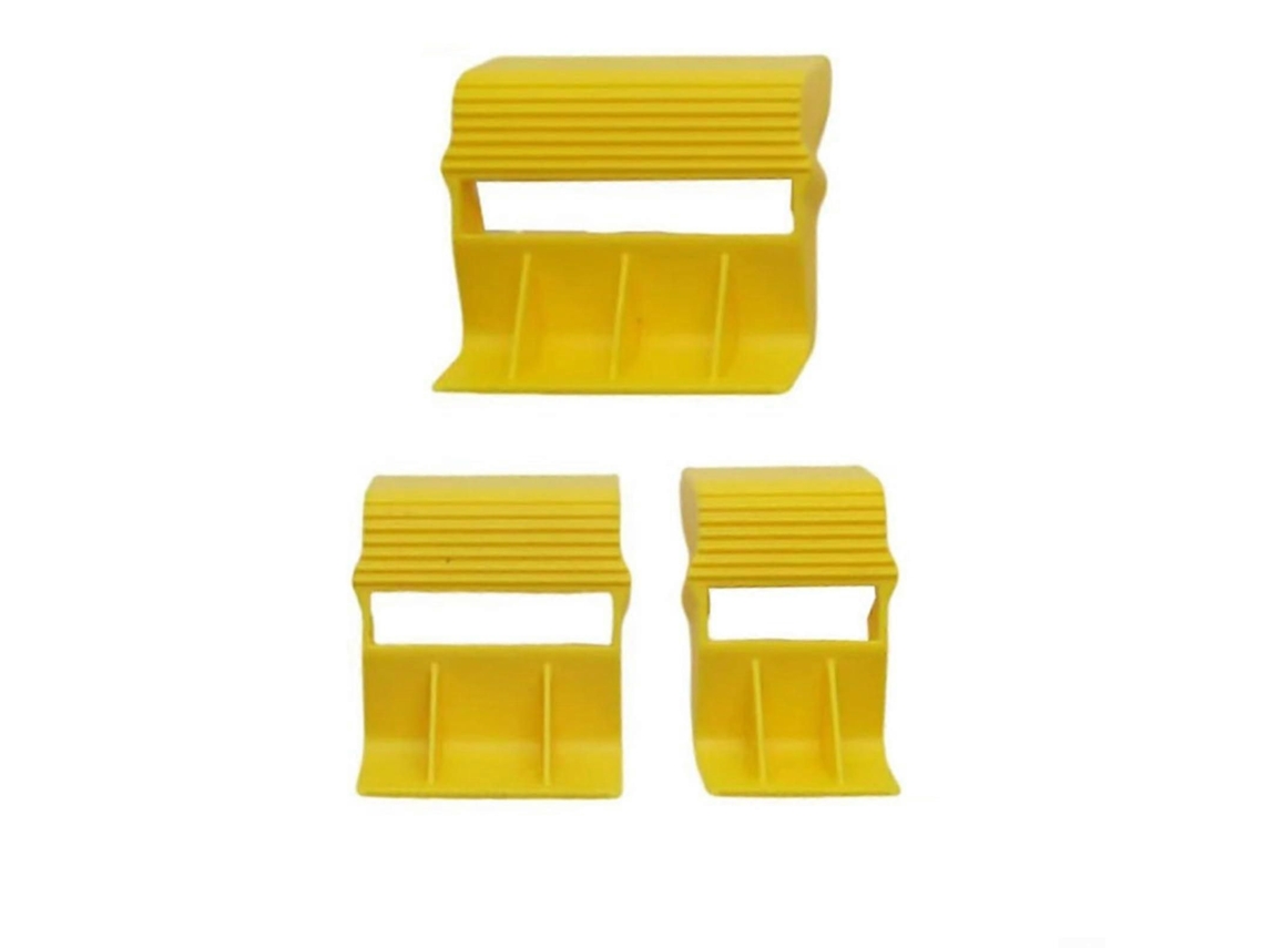 Dispensador de cinta multifuncional con 3 unidades para manualidades, etiquetado y uso de oficina: duradero, ajustable y compatible.
