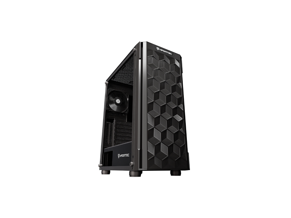 Caja PC Gaming NFORTEC Azir Negro Torre Gaming