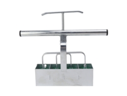 Molde Para Bloques De Tierra De 4 Celdas Con Mango Extensible Para Facilitar El Trasplante De Plantas De Exterior.