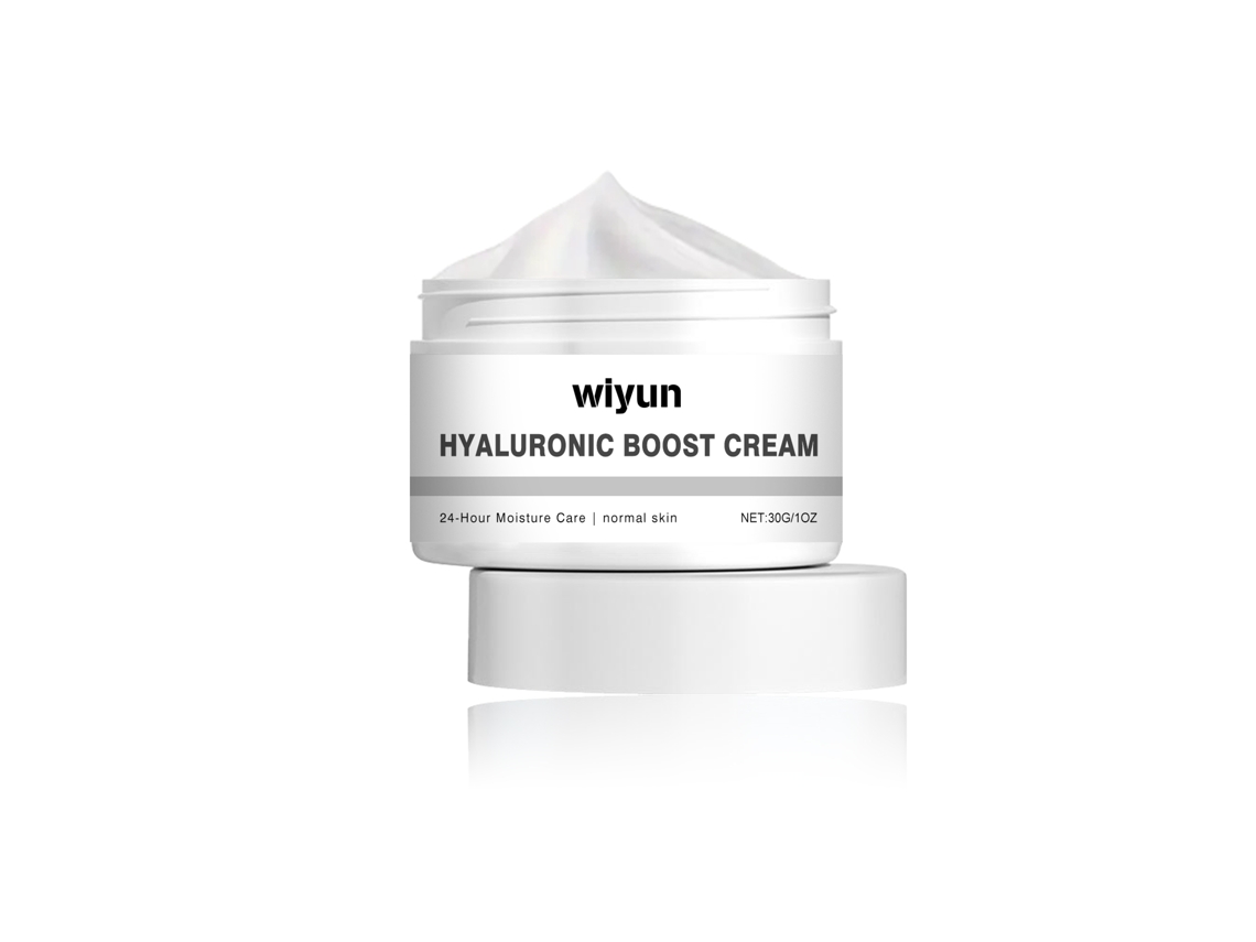 Crema hidratante con ácido hialurónico