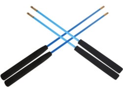 Palos De Diábolo Antideslizantes Para Fitness De Adultos Mayores, 2 Pares, Ejes De Hierro Con Cabezas De Cobre.