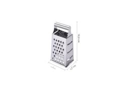 Rallador De Cocina Multifuncional De Acero Inoxidable De 6 Pulgadas Con Cuatro Cuchillas, Herramienta Manual