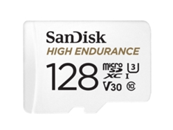 Tarjeta de Memoria SANDISK microSDHC 128GB HE w/Adapter