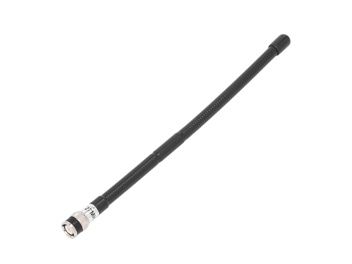 Antena Soft Whip Cb De 27mhz Com Conector Bnc Macho Para Rádio Portátil Cobra Preto