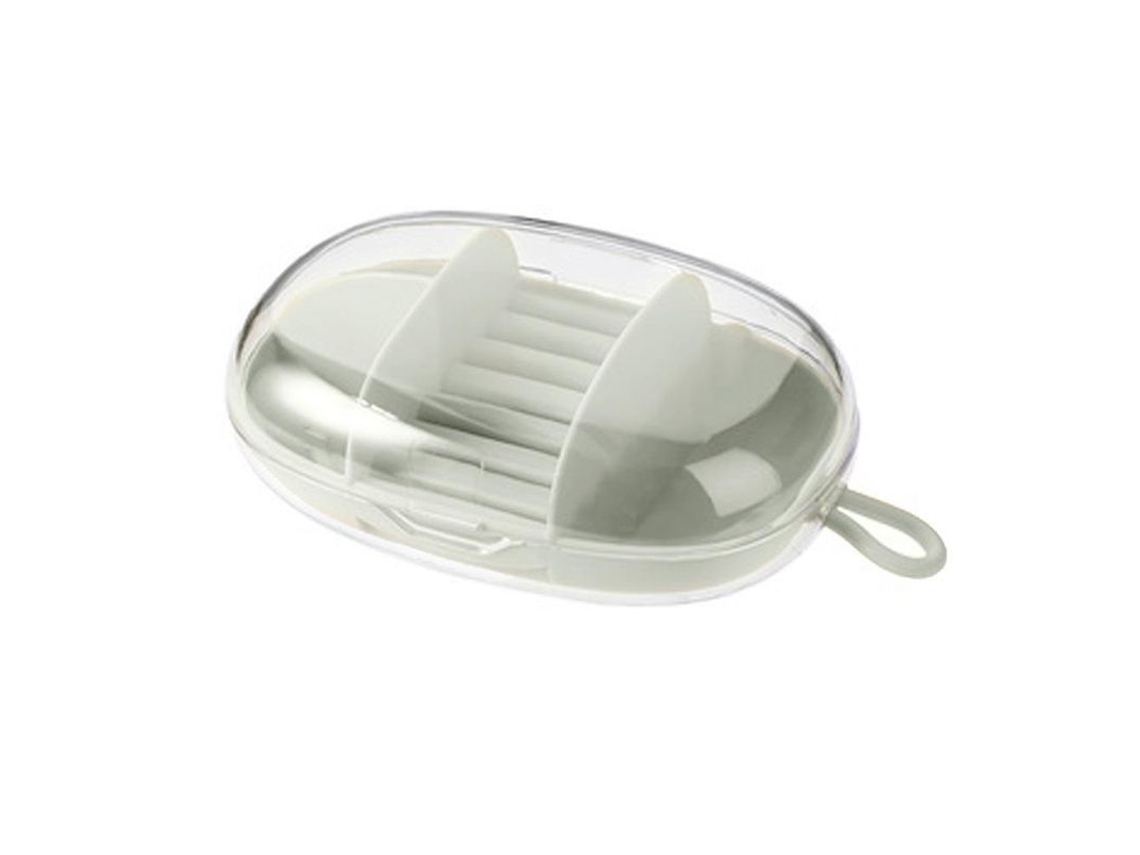 Caja Organizadora De Joyas Linjou - Estuche Portátil Para Anillos Y Pendientes