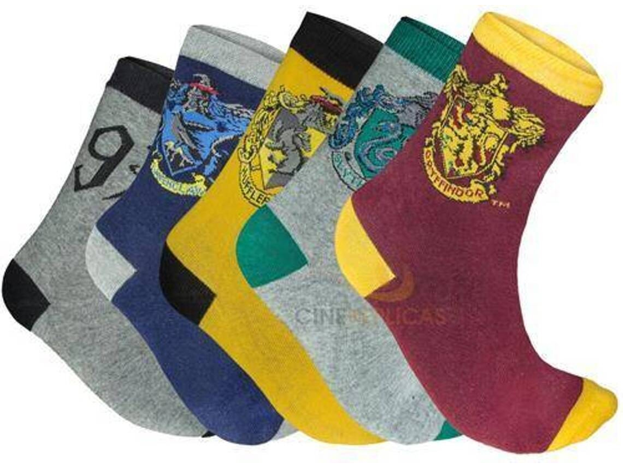 Pack de Calcetines HARRY POTTER Casas Hogwarts