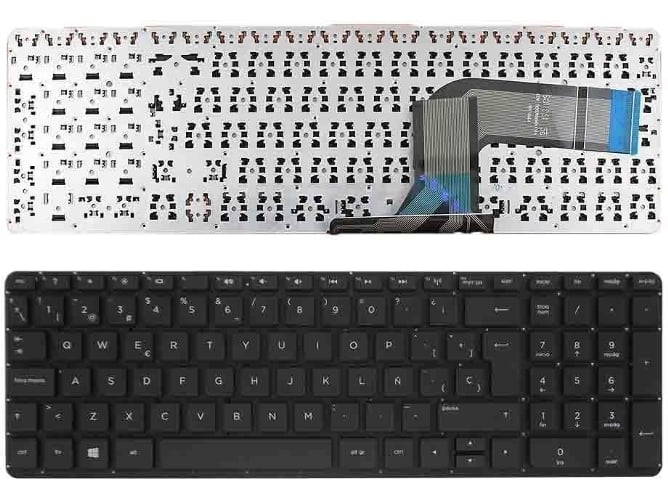 Teclado para Portátil HP Pavilion 15-P 17-F Negro Sin Marco 4H+N9H0M.90U