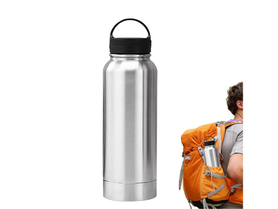 Botella De Agua Aislada Con Almacenamiento Oculto Botella Deportiva De Acero Inoxidable Rosewell