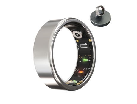 CHRONUS Smart Ring Sleep Monitor de frecuencia cardíaca y oxígeno en sangre para Android iOS (Plata #7)