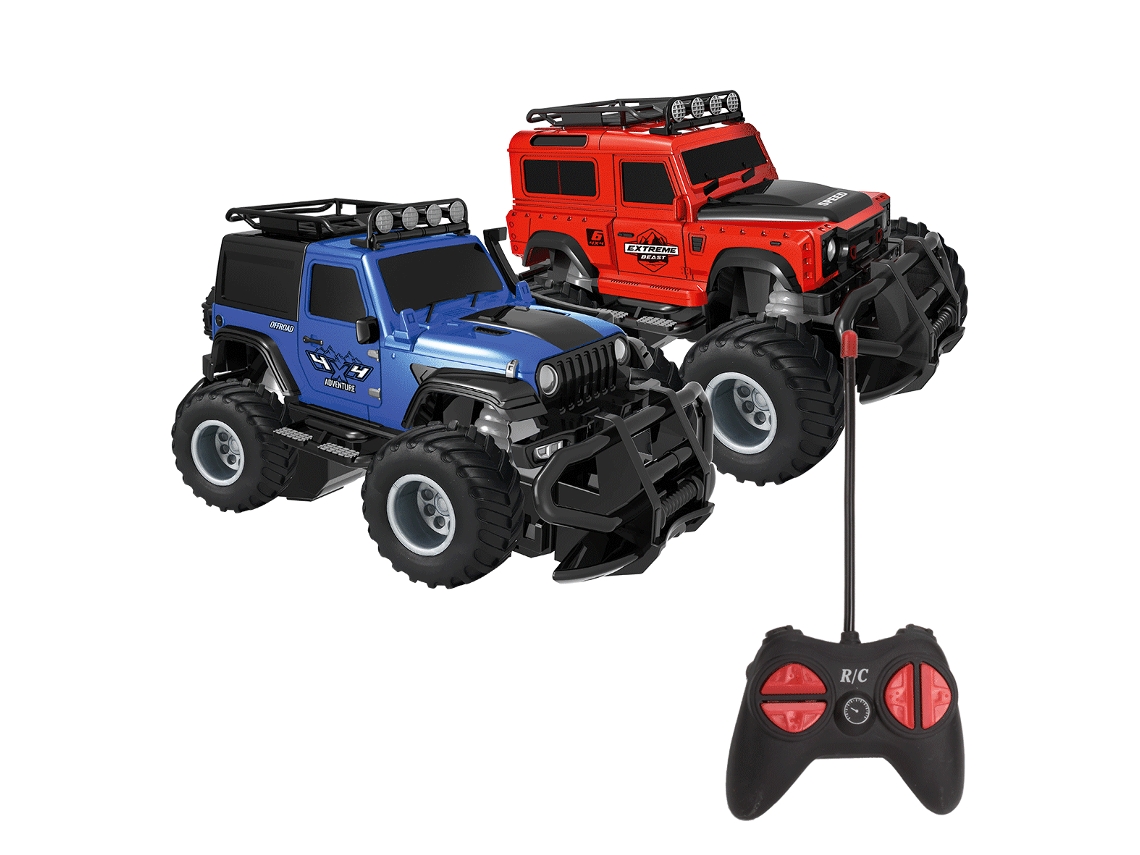 Coche teledirigido XTREM RAIDERS CARS Night Panthers (Edad Mínima: 6 Años - 11 x 10 x 15 cm)