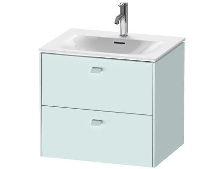 Mueble DURAVIT Brioso bajo lavabo montado en la pared 62,0 x 47,9 cm 2 cajones incl. recorte de sifón y delantal para lavabo Viu 234463