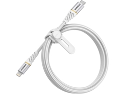 OtterBox Cavo Premium Intrecciato USB-C a Lightning per Iphone Ipad 1M Bianco