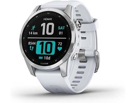 Reloj Deportivo GARMIN Fenix 7S (Bluetooth - Hasta 18 días de autonomia - Blanco)