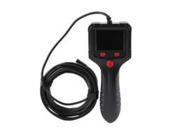 Endoscopio industrial P100 de 8 mm, 1080p, pantalla de 2,4", IP67, 8 LED, tipo serpiente | Sin marca