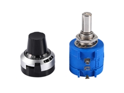 Omni-potenciómetro Preciso Bobinado Rotativo 10k Ohm 10 Vueltas 3590s-2-103l Con Perilla