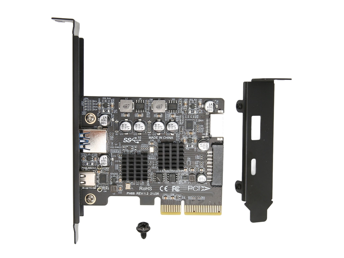 Tarjeta De Expansión Pcie 3.0 A Usb 3.0 De 10 Gbps Con Chip Asm3142m Y Vl822 Para Pc De Escritorio Ph68
