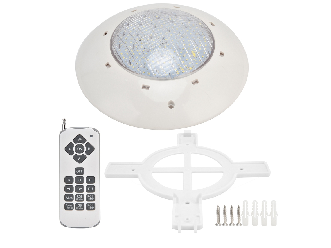 2026-luz Led Sumergible Para Piscina Ip68 Impermeable Rgb Colorida Con Control Remoto Ac12v 12w 1200lm