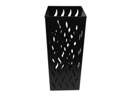 Soporte Metálico Para Paraguas De Entrada, Organizador De Paraguas, Cubo De Almacenamiento Negro
