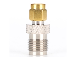 Adaptador De Conector Coaxial Rf De 2 Piezas, Convertidor Tnc Hembra A Sma Macho.