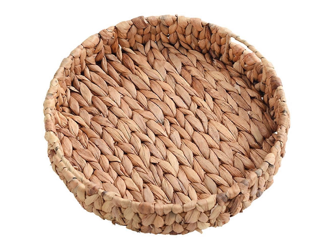 Cesta De Almacenamiento, Cesta Redonda Para Servir Alimentos, Cesta Organizadora Para Snacks, Cesta Hecha A Mano Webake