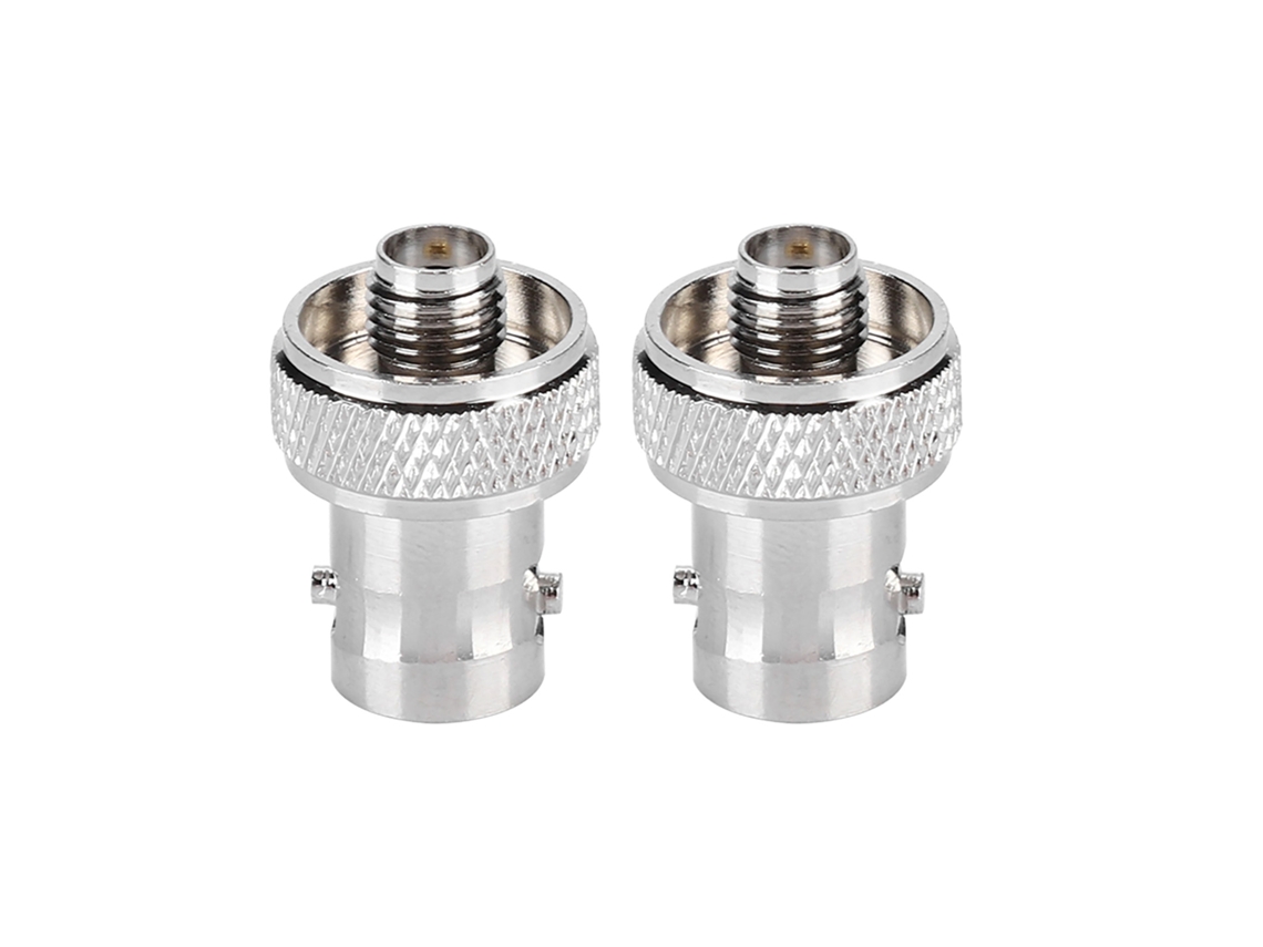2 Adaptadores De Conector Sma Hembra A Bnc Hembra De Alta Calidad