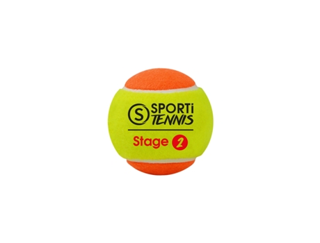 Bolsa de 3 pelotas de tenis etapa 2 Sporti France