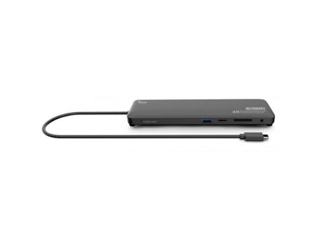 Urban Factory Tcd45Uf Base y duplicador de puerto con cable Usb 3.2 Gen 1 3.1 Gen 1 Tipo-C Negro