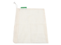 KOFIHETY Bolsas de Malla de Algodón 5 Unidades Bolsas Ligeras para Frutas Verduras Compras Almacenamiento Bolsas de Red Reciclables
