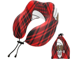 Almohada Viaje Dormir Aviones, Espuma Viscoelástica Poliéster Viscoelástica. Fácilmente Soporte Fácil