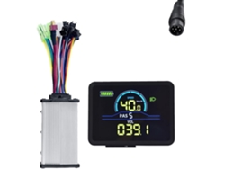 Controlador Uart Sinusoidal Para Motor De Bicicleta P5c Con Pantalla Lcd, 24v 60v + 36v/48v 350w