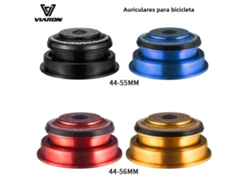Juego de dirección para bicicleta de montaña Viaron 1 1/8" 44-56 mm Rodamientos de empuje Casquillos de horquilla Vayotoy