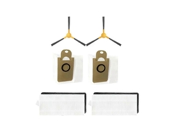 6 Pcs For Garlyn Sr-800 Max / Sr-800 Pro Max Sweeping Accessories Side Brush Filter Dust Bags