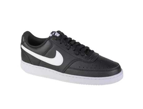 Zapatillas Deportivas NIKE Court Vision Low (Negro - Material Sintético- 40,5)