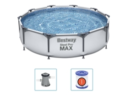 Piscina elevada BESTWAY Acero (305 x 76)