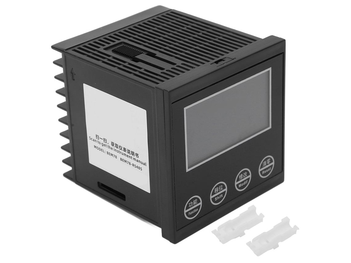 Contador Digital De 6 Dígitos Con Temporizador Lcd, Rango De 0,00001 A 999999, Medidor De Ca De 100-240 V Para Uso Industrial.
