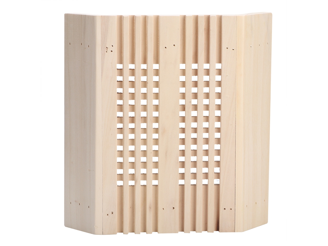 Accesorios de sauna de madera Lámpara de esquina cuadrada y cubierta de luz Otros