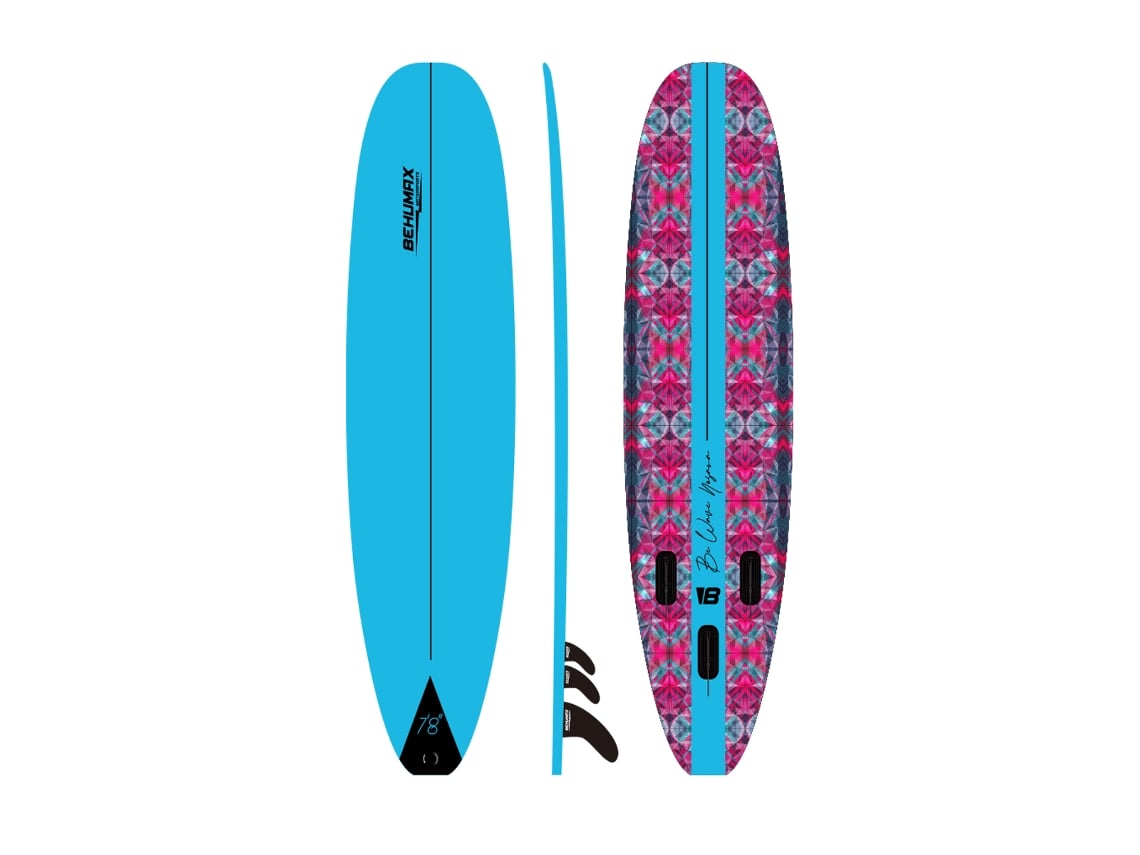 Tabla de surf Be Wave Nosara 7'8 Behumax para principiantes