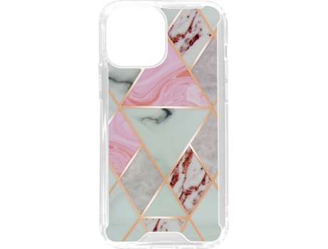 Carcasa iPhone 13 Mini AVIZAR Híbrido con Esquinas Reforzadas Rosa