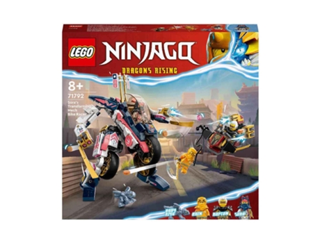 Ninjago Moto de Carreras Transformable En Meca de Sora