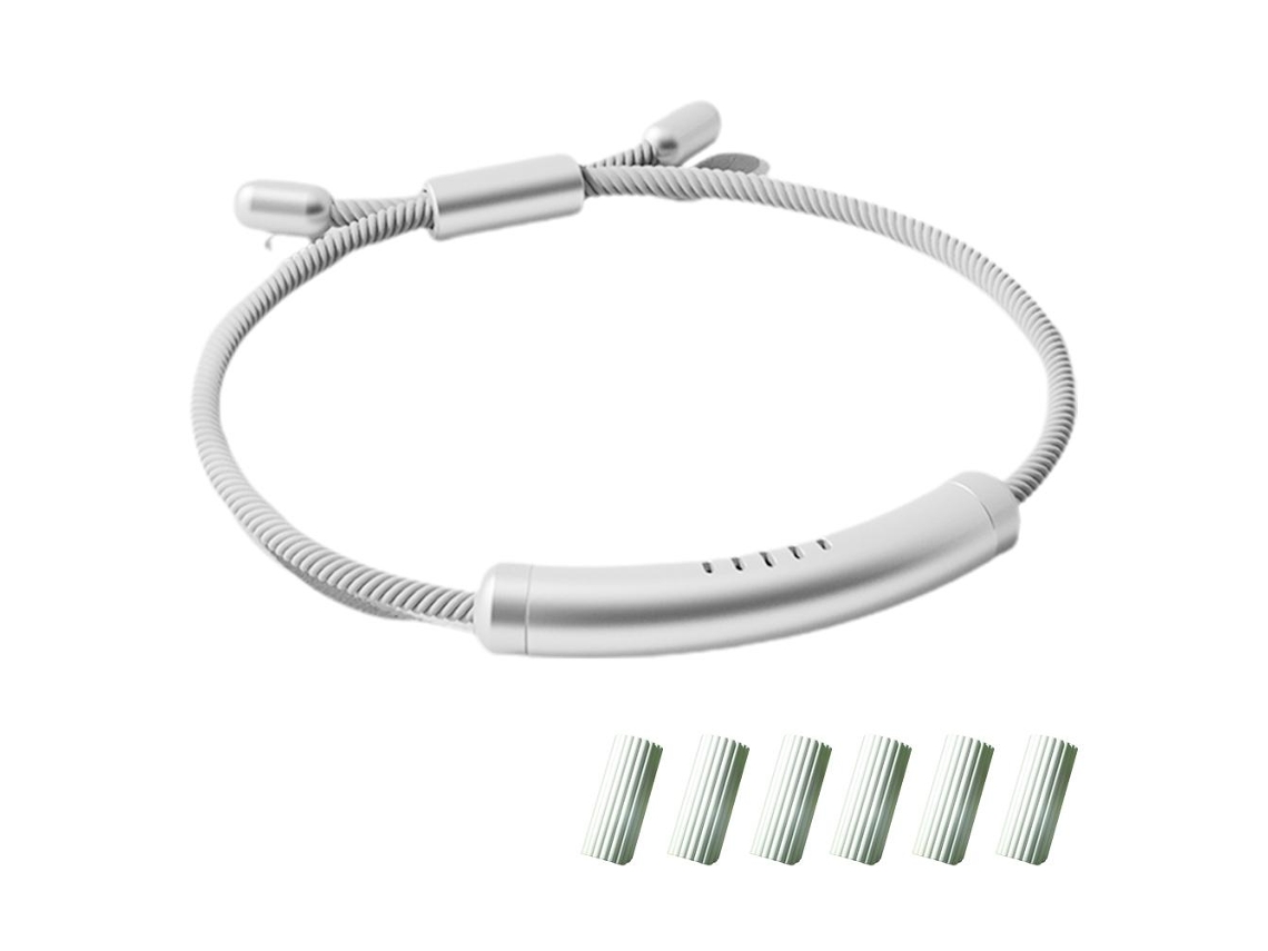 Jinwei-pulsera Repelente Ajustable De Aceite Esencial Con 6 Bastones De Reemplazo Para Niños Adultos Viajes Interior Exterior