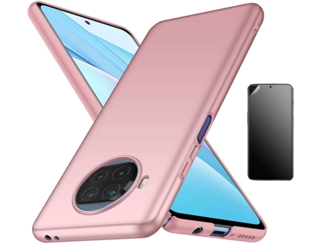 Funda + Protector de Pantalla Huawei Nova 8i Turtleshell Rosa
