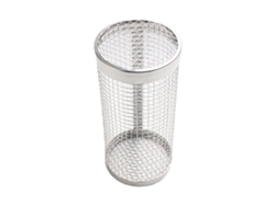 Cesta Giratoria De Acero Inoxidable Para Barbacoa Al Aire Libre, Ideal Para Pescado, Gambas, Carne Y Verduras (20 X 9,4 Cm).