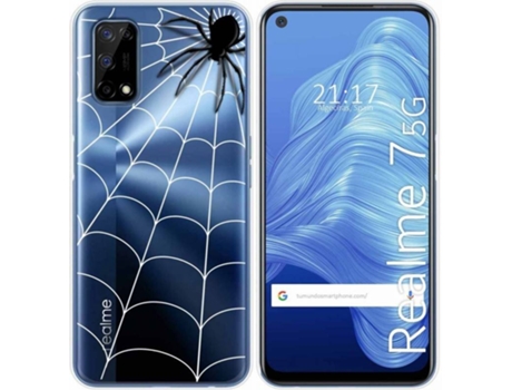 Carcasa Realme 7 5G TUMUNDOSMARTPHONE Araña Multicolor